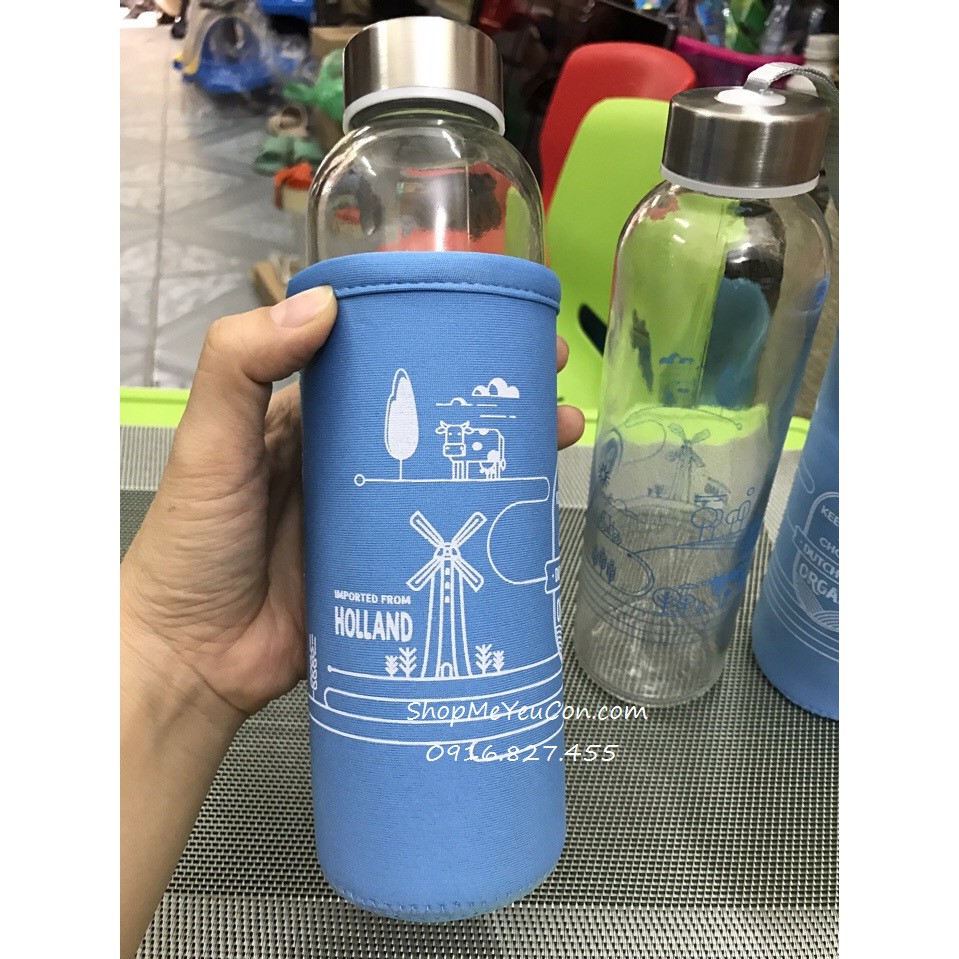 Bình Thủy Tinh Bọc Vải Dutch Lady