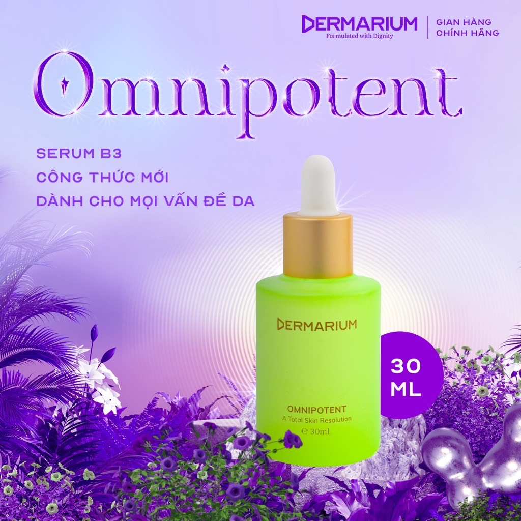 Dermarium - Omnipotent Serum, Niacinamide serum - Serum cho mọi vấn đề da