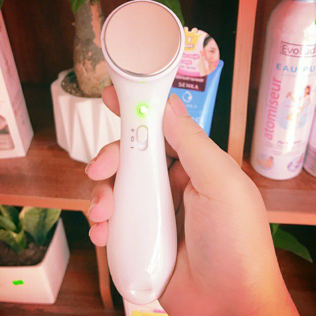 [HCM]MÁY DI TINH CHẤT MASSAGE MẶT ION NHẬT