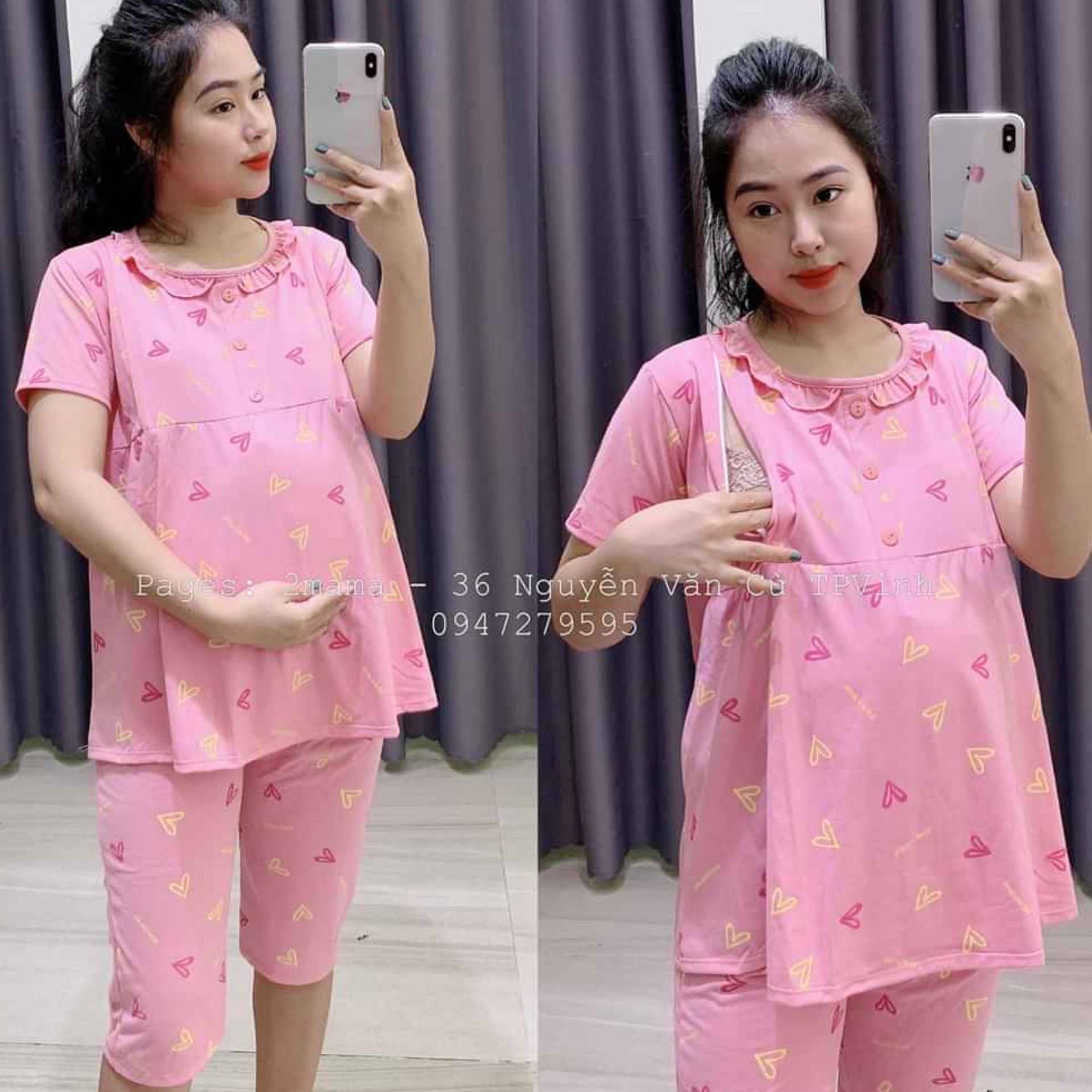 BỘ ĐỒ BẦU ĐẸP KẾT HỢP SAU SINH