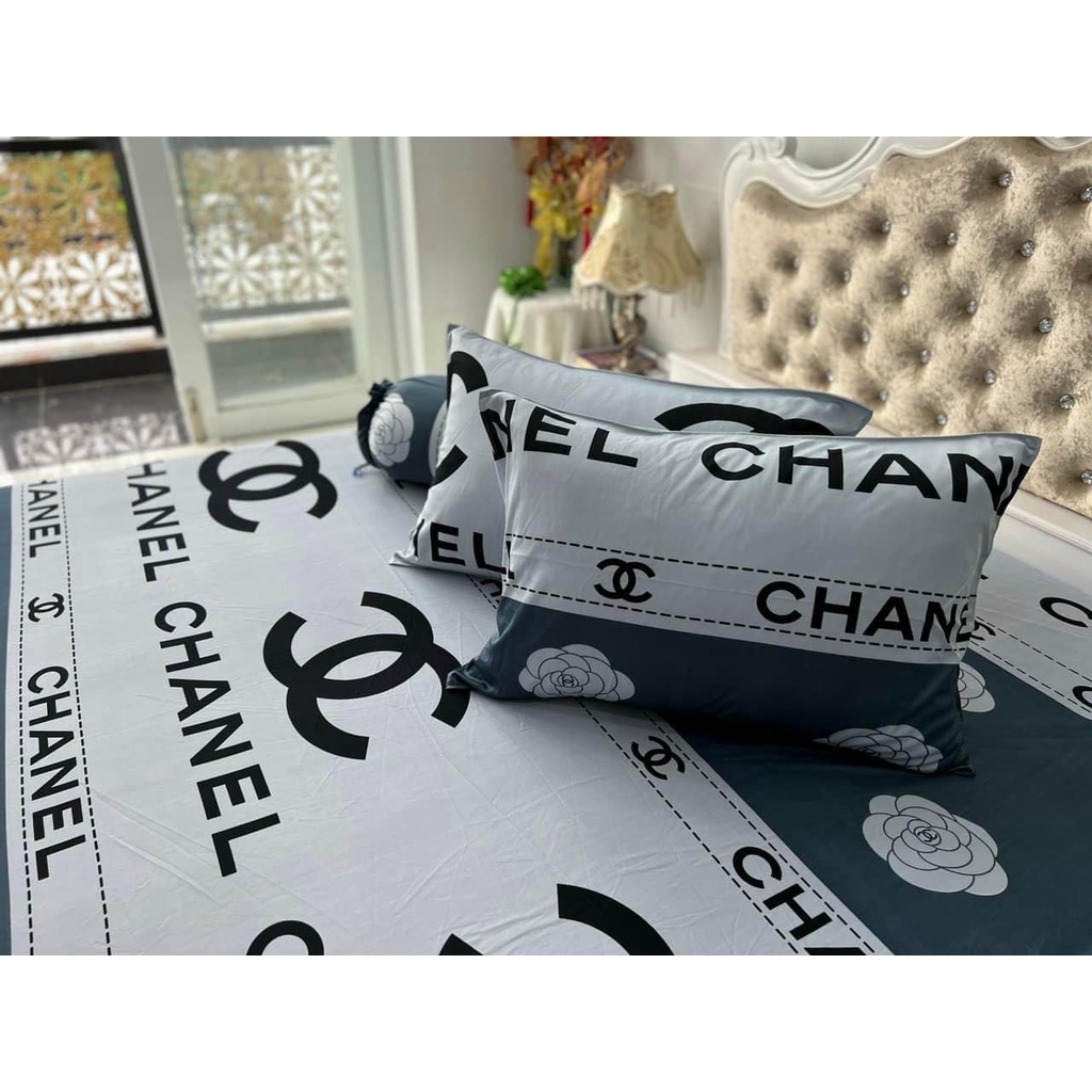 Vỏ gối Thun Hàn Chanel (vỏ nằm hoặc vỏ ôm mẫu ngẩu nhiên)