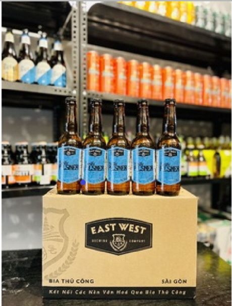 Bia thủ công East West Chai 330ml - 5.0%