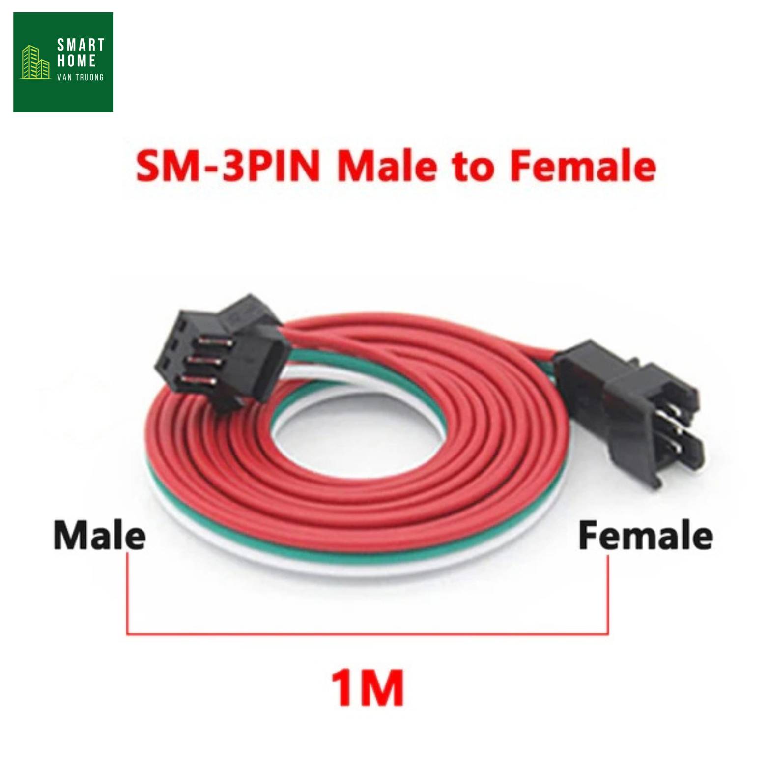 Dây chia tín hiệu led full màu SM3P đực cái mở rộng số cổng điều khiển ...