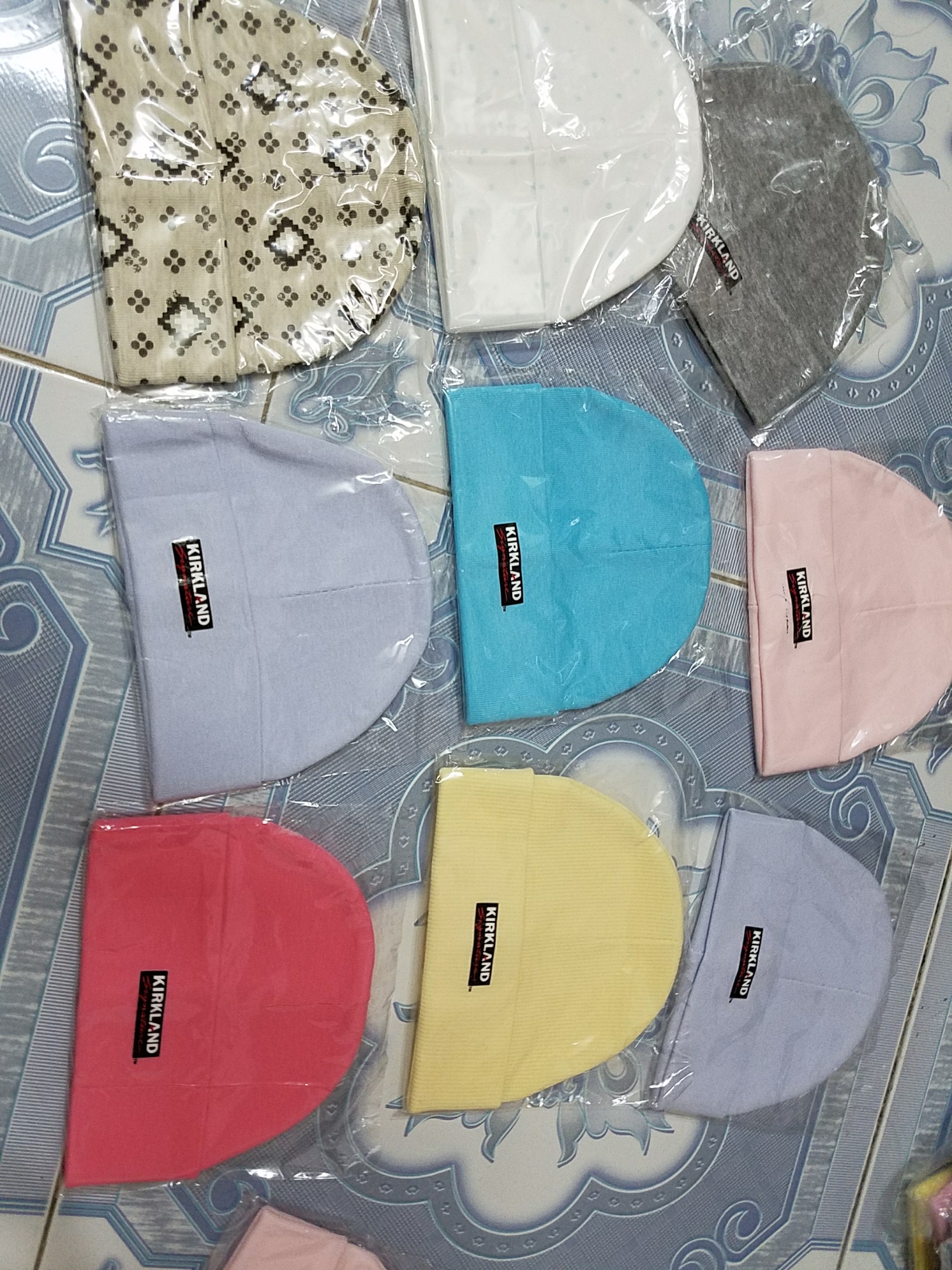 [HCM]02 Nón Cotton cho bé từ 0 - 04 tháng tuổi