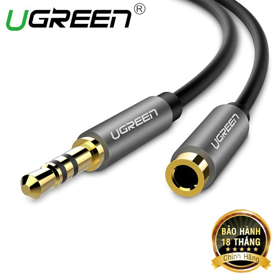 Ugreen 10593 - Cáp Audio 3.5mm nối dài 1,5m  - HapuStore
