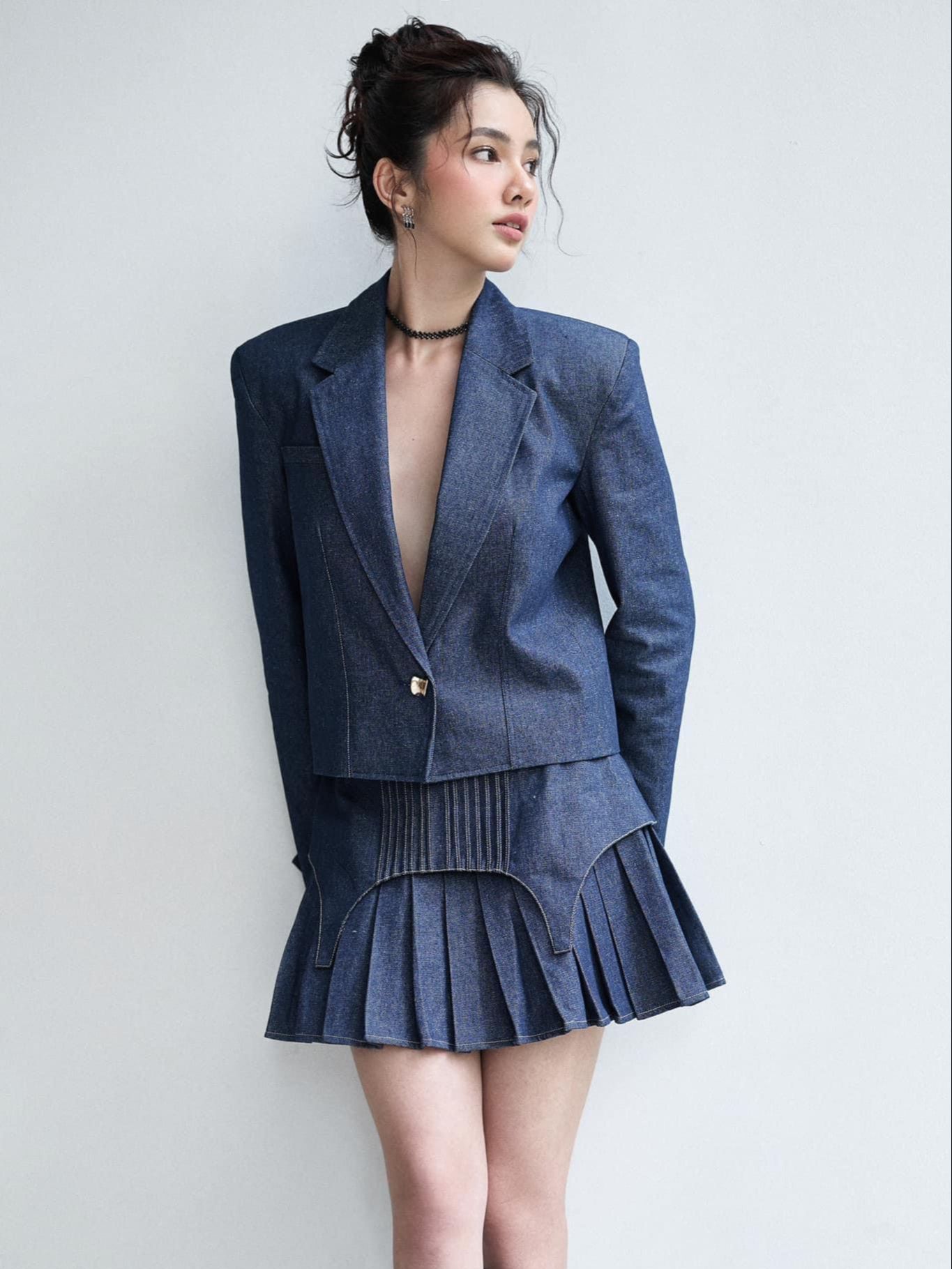 TRIO JI Blazer thiết kế GIBLIN Blazer