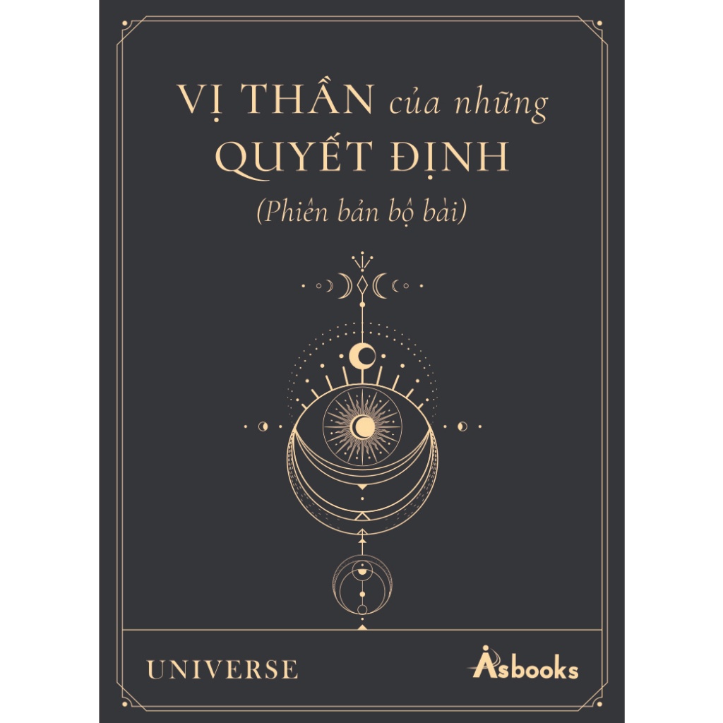 Sách bộ bài vị thần của những quyết định - skybooks - bản quyền