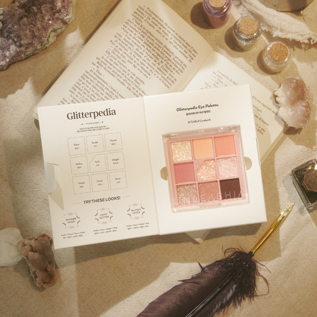 Bảng mắt 9 ô UNLEASHIA Glitterpedia Eye Palette