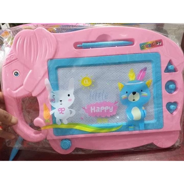 Bảng kéo xoá/ Bảng từ kéo xóa hình chú voi xinh xắn