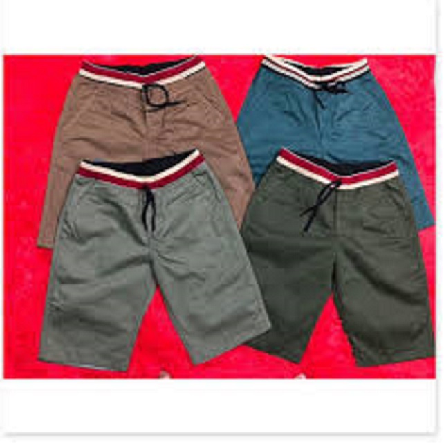 quần short kaki lưng thun xả hàng tồn kho