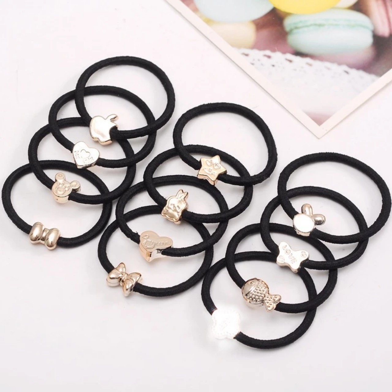 1 sợi thun cột tóc xinh