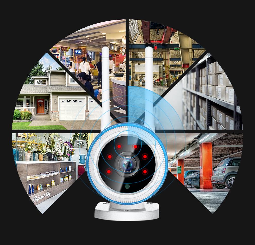 [HCM]Camera IP Ngoài trời ELITEK EIP7810