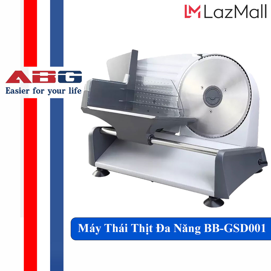 Máy thái thịt đa năng chín, đông lạnh abg chuyên dụng dành cho nhà hàng, quán ăn