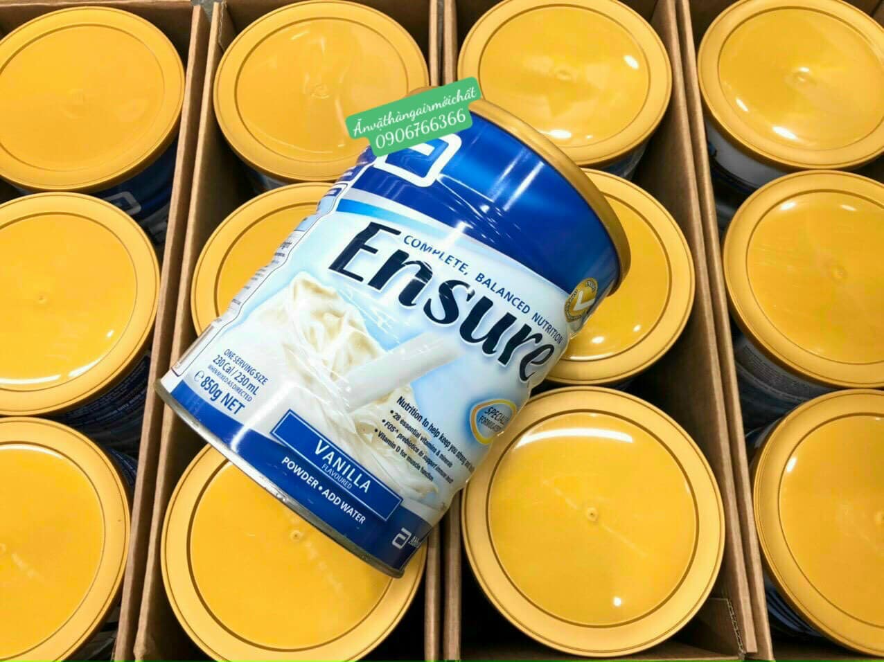 [DATE ĐẸP 04/2026]SỮA BỘT ENSURE ÚC - HỘP 850 Gram