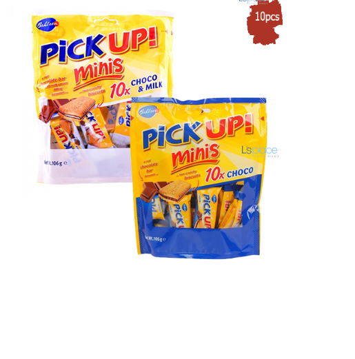 Bánh Quy Nhân Kem Milk & Choco Bahlsen Pick Up Minis 10pcs