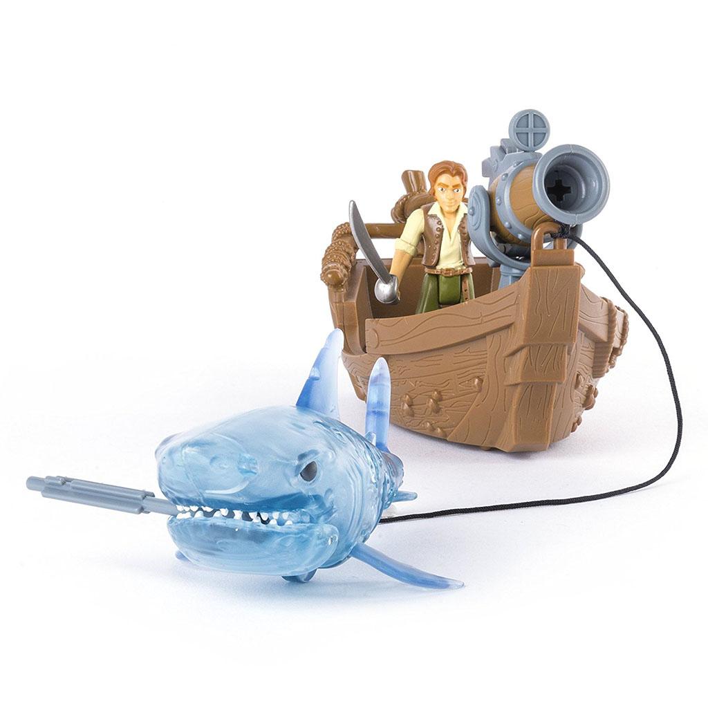 Đồ chơi Cướp biển Caribe : Thuyền, cá mập và Herry - Ghost Shark Attack