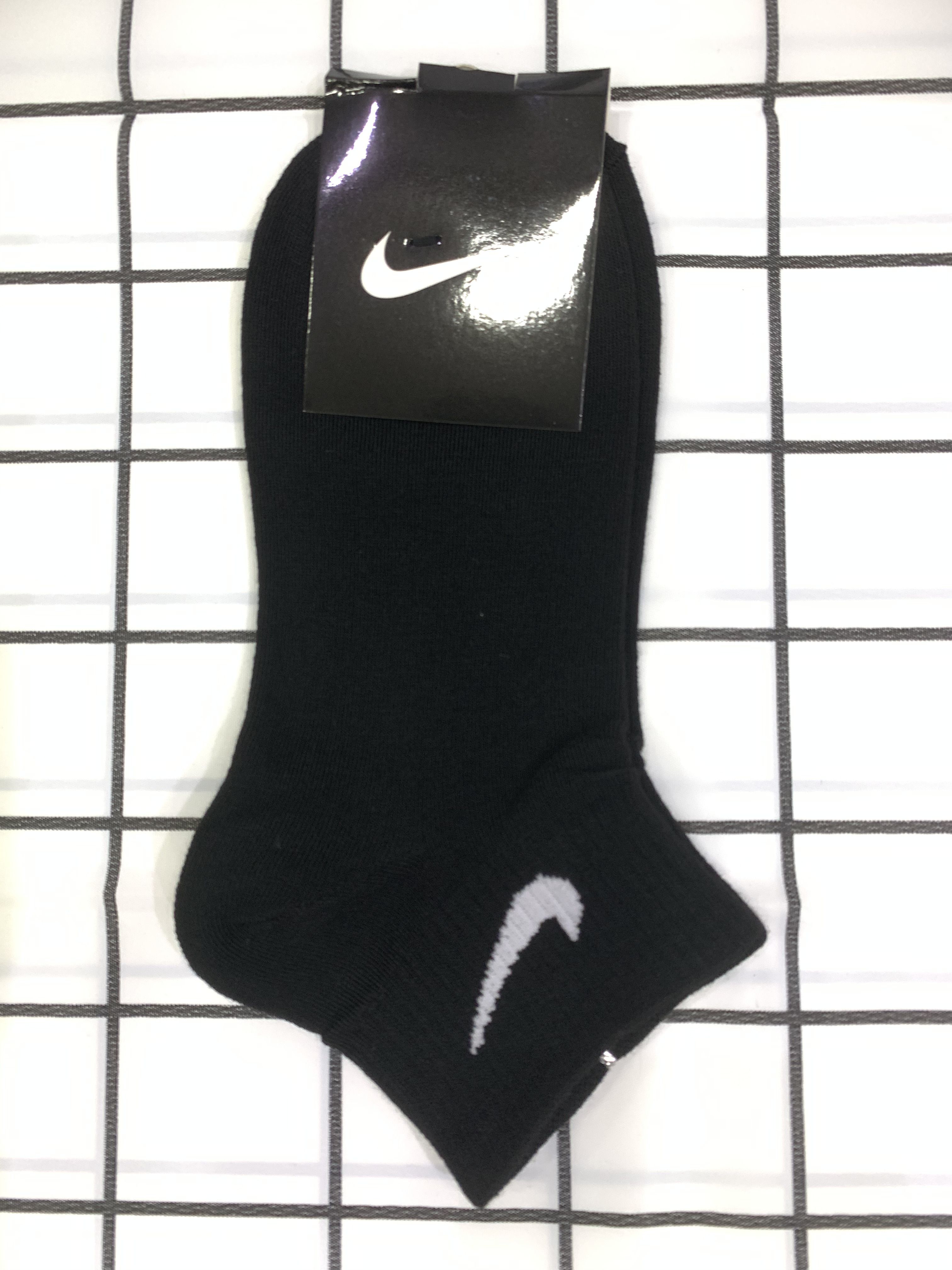 [HCM]Vớ Nike cổ ngắn màu đen