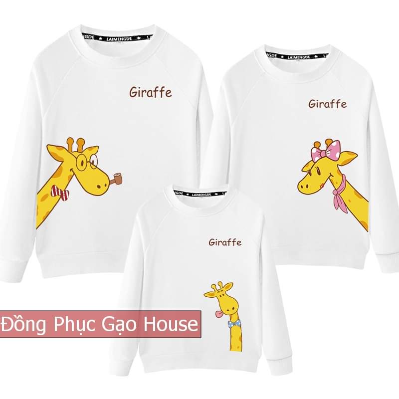 áo gia đình 3/4/5 mùa đông-áo sweater nỉ mùa đông gia đình- áo gia đình mùa đông