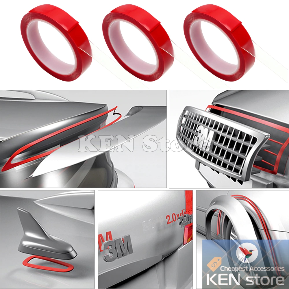 Cuộn băng keo 2 mặt Acrylic trong suốt siêu dính