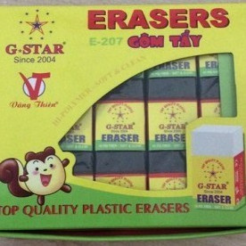 Combo 30 viên gôm g -star e207 trắng , đen