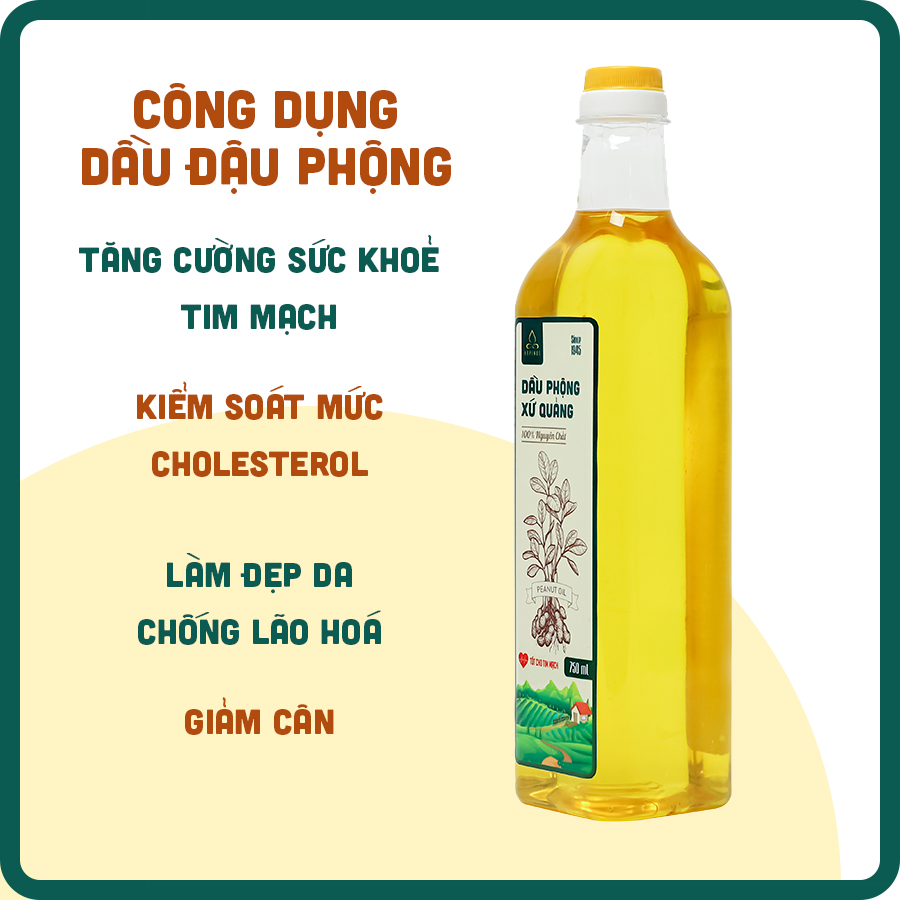Dầu đậu phộng Quảng Nam HAPINUT