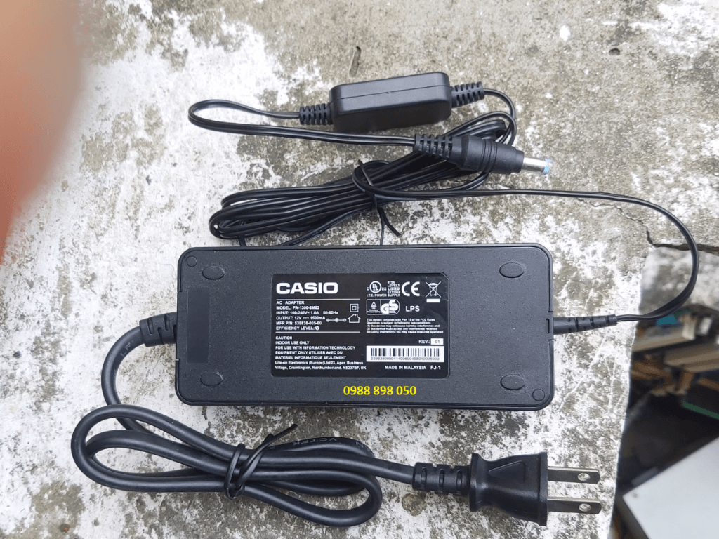dây nguồn 12v cho đàn organ casio ctk 5000