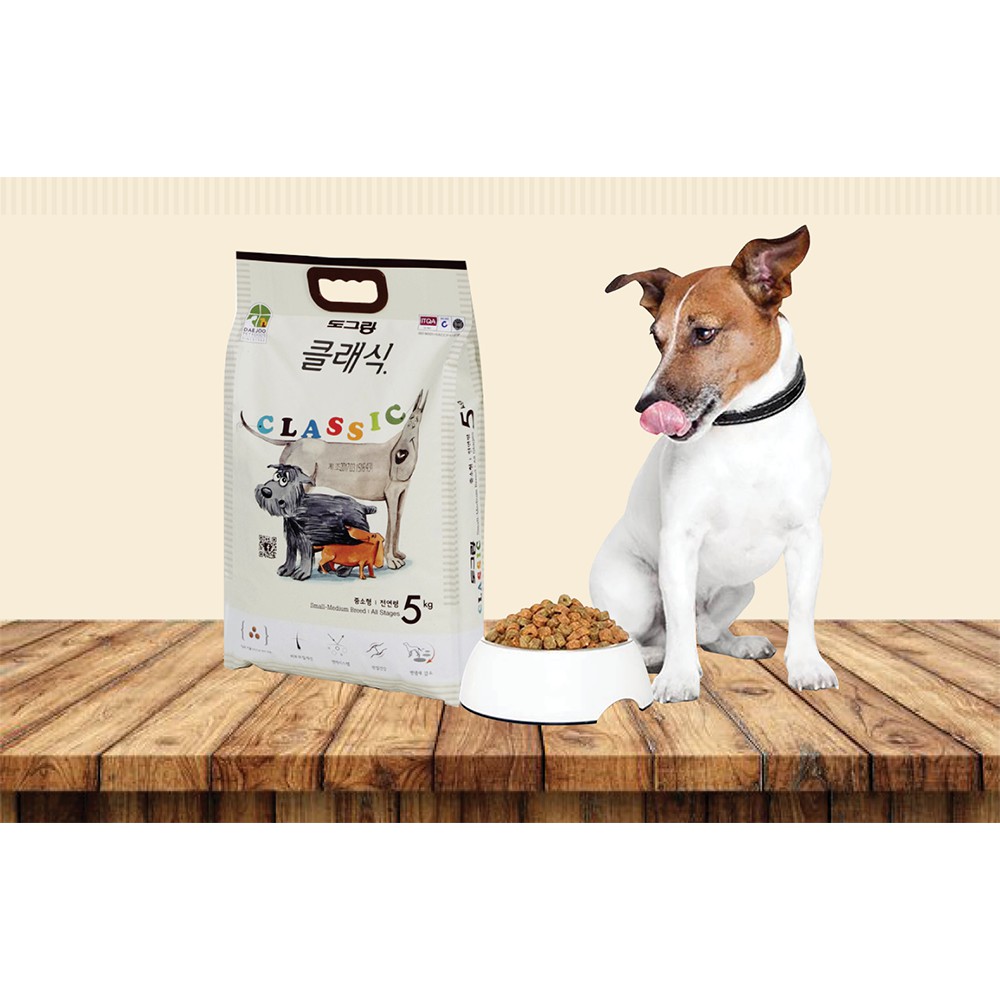 Thức Ăn Cho Chó Dog Classic [5Kg]