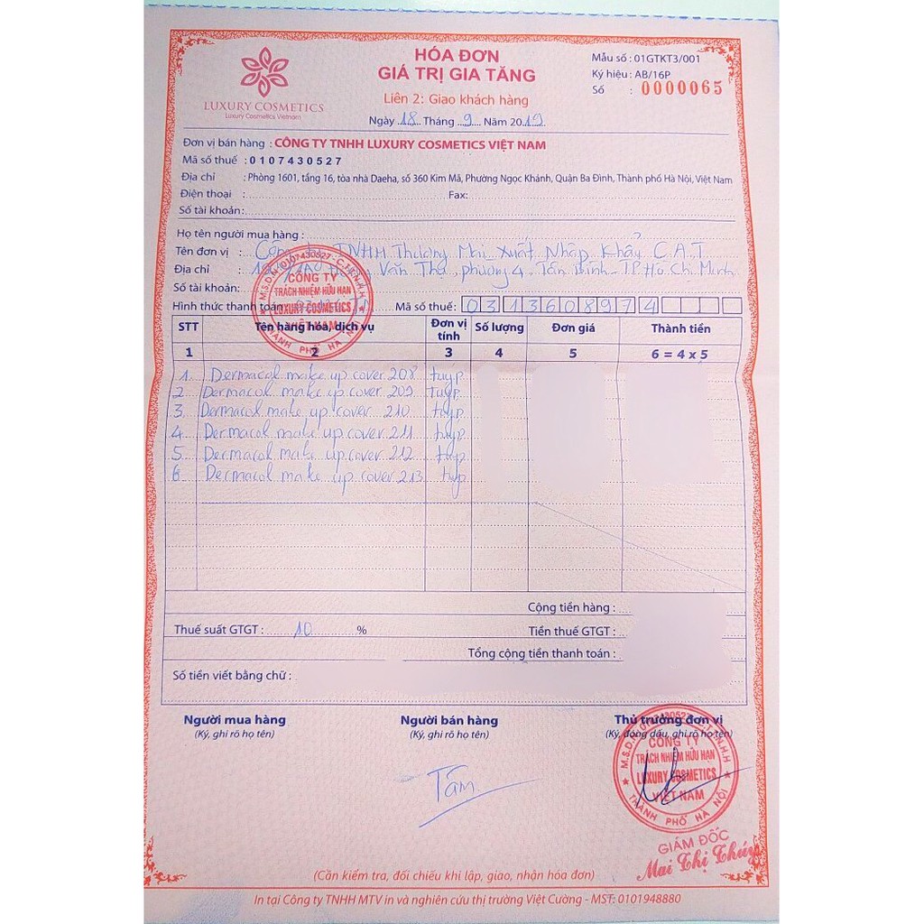 Kem nền che khuyết điểm Dermacol (hàng auth)