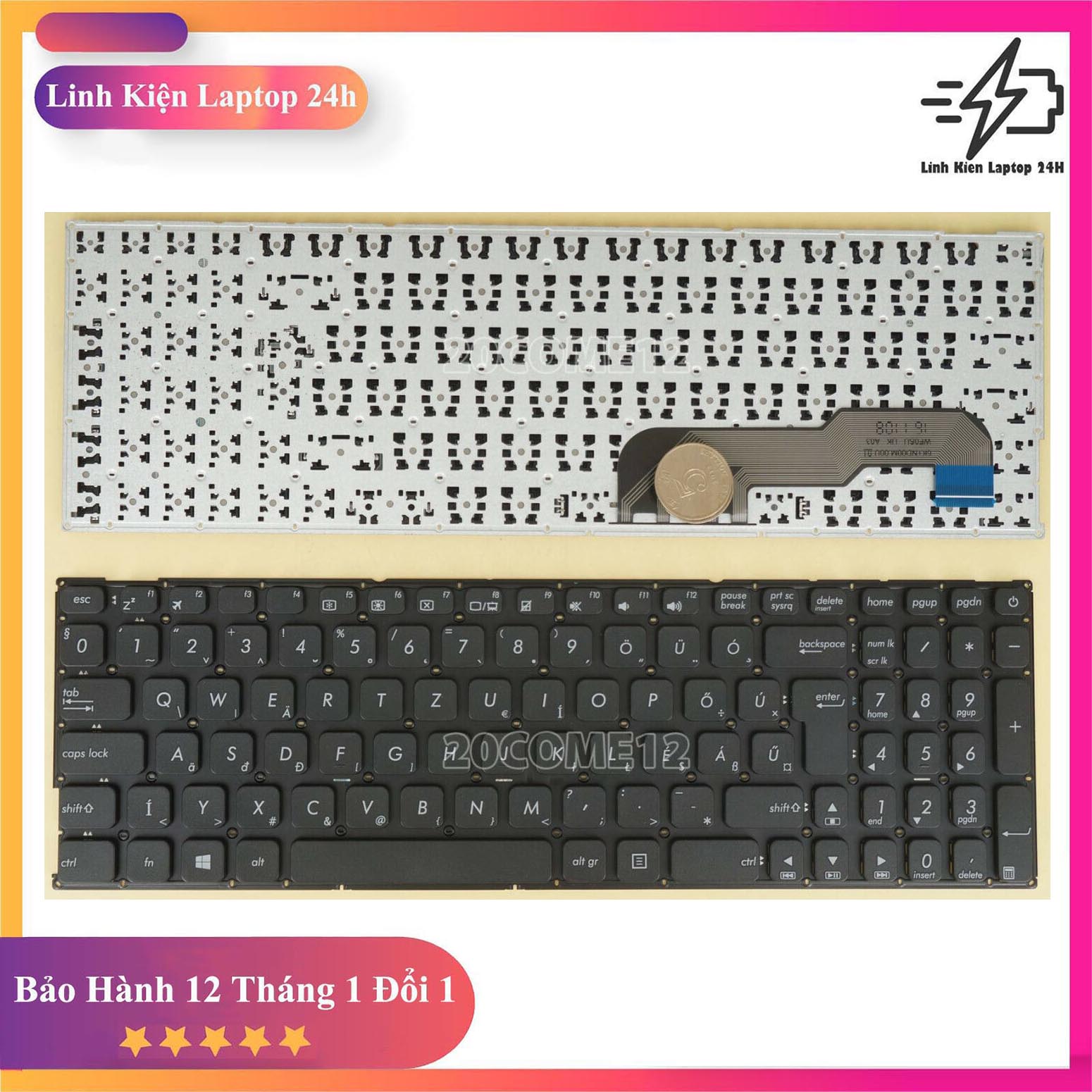 Bàn Phím Laptop ASUS X541 X541N X541NA X541U X541UA X541S X541Y