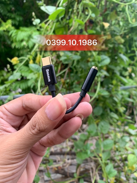 Jack chuyển Type C sang 3.5  Baseus