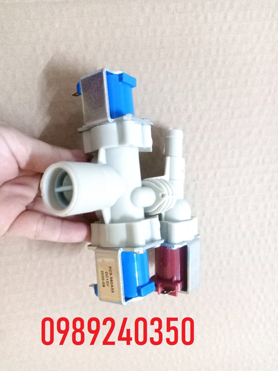 Van cấp 3 máy giặt LG 12V DC chính hãng