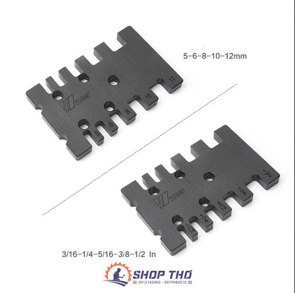 Cữ Đo Cắt Mộng Finger Caliper Wnew