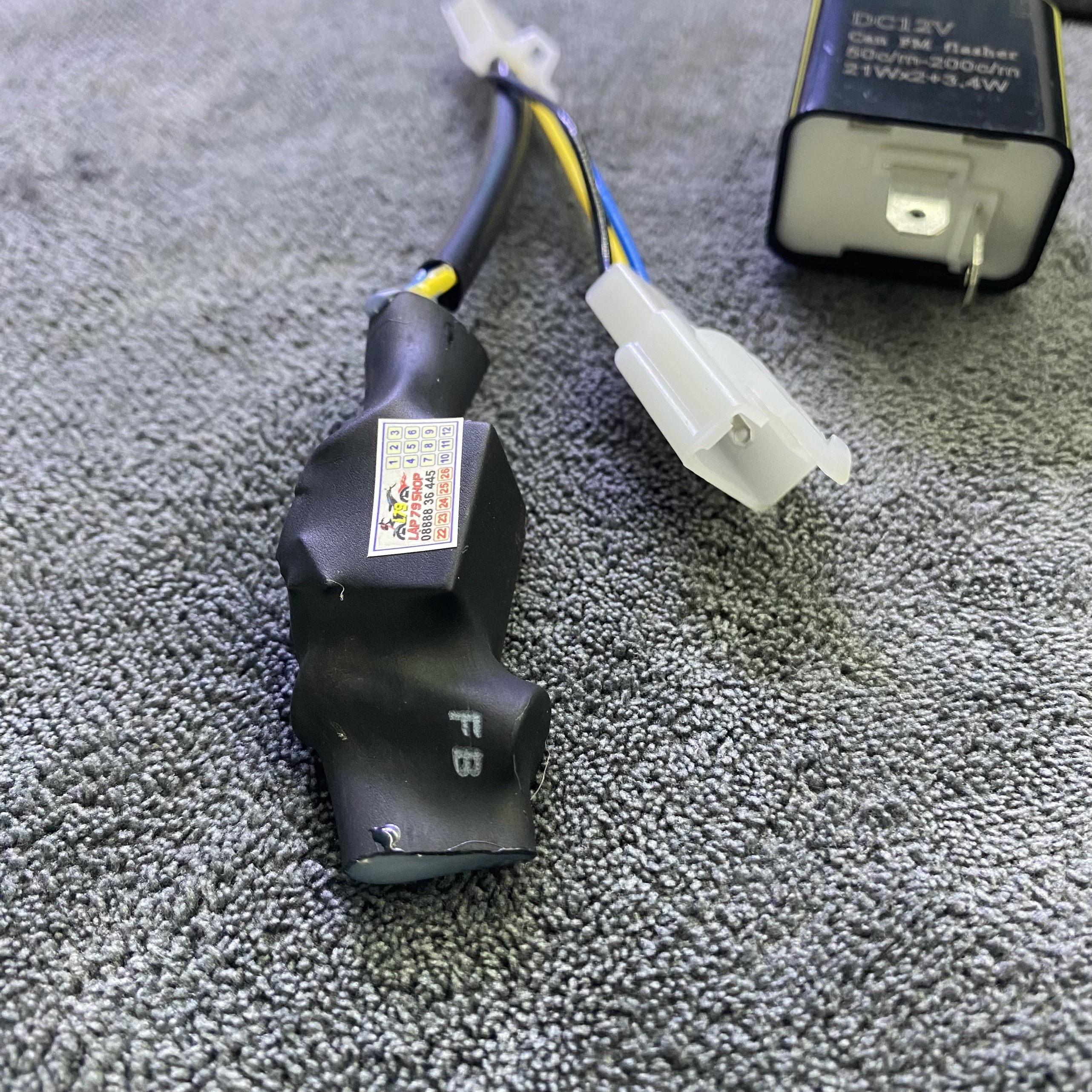 Mạch hazard ưu tiên lắp cho Sirius 110 ,Sirius Fi