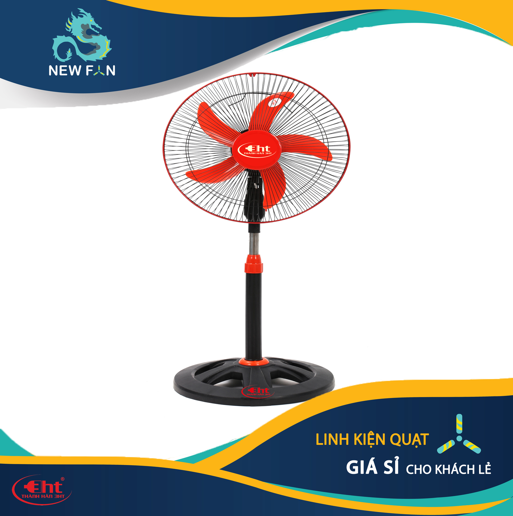 QUẠT LỠ ĐỘNG CƠ ĐỒNG 100%