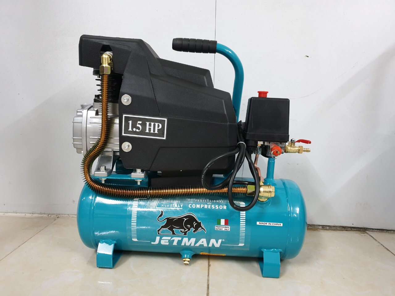 Máy nén khí jetman jm-4213 1.5hp 12 lít
