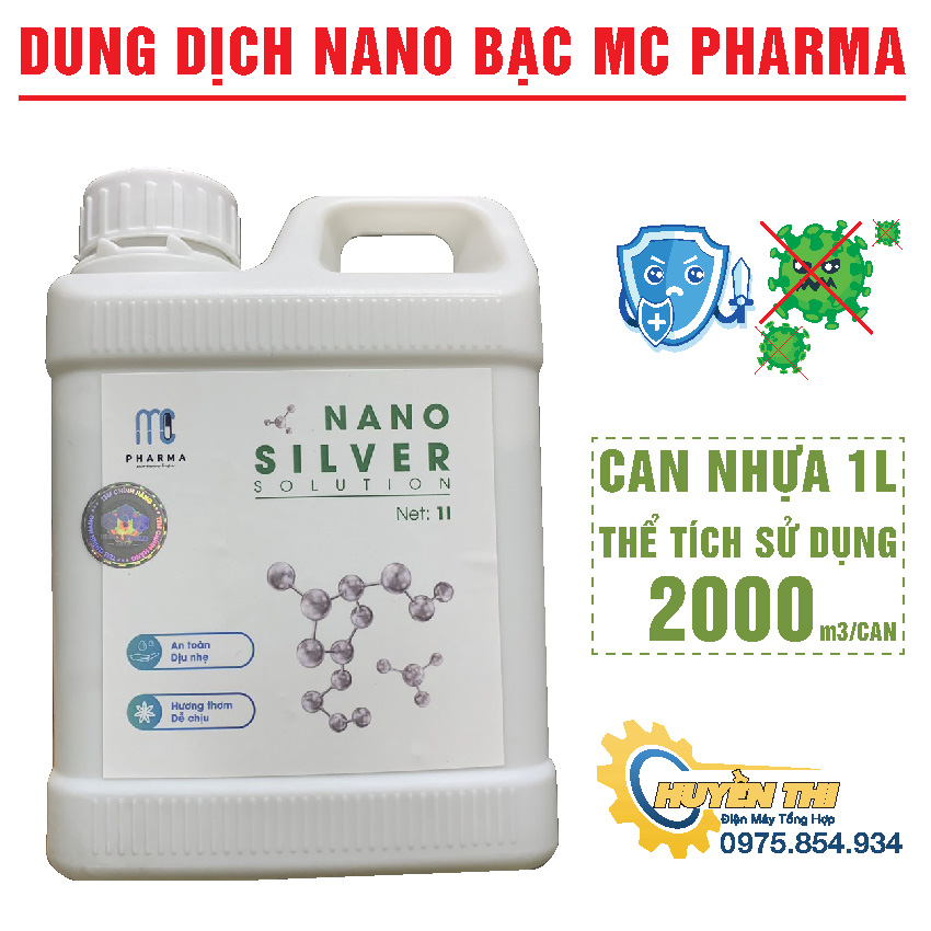 BÁO GIÁ MÁY KHỬ MÙI Ô TÔ NANO BẠC | Shopee Lazada Sendo Tiki mới nhất 54 Dung dịch dùng cho máy phun khói Nano Bạc khử mùi khử khuẩn cho xe ô tô, nhà cửa, văn phòng - TANKKING