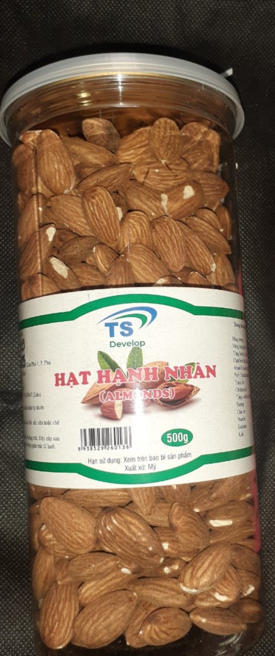 Hạt hạnh nhân Mỹ 500g