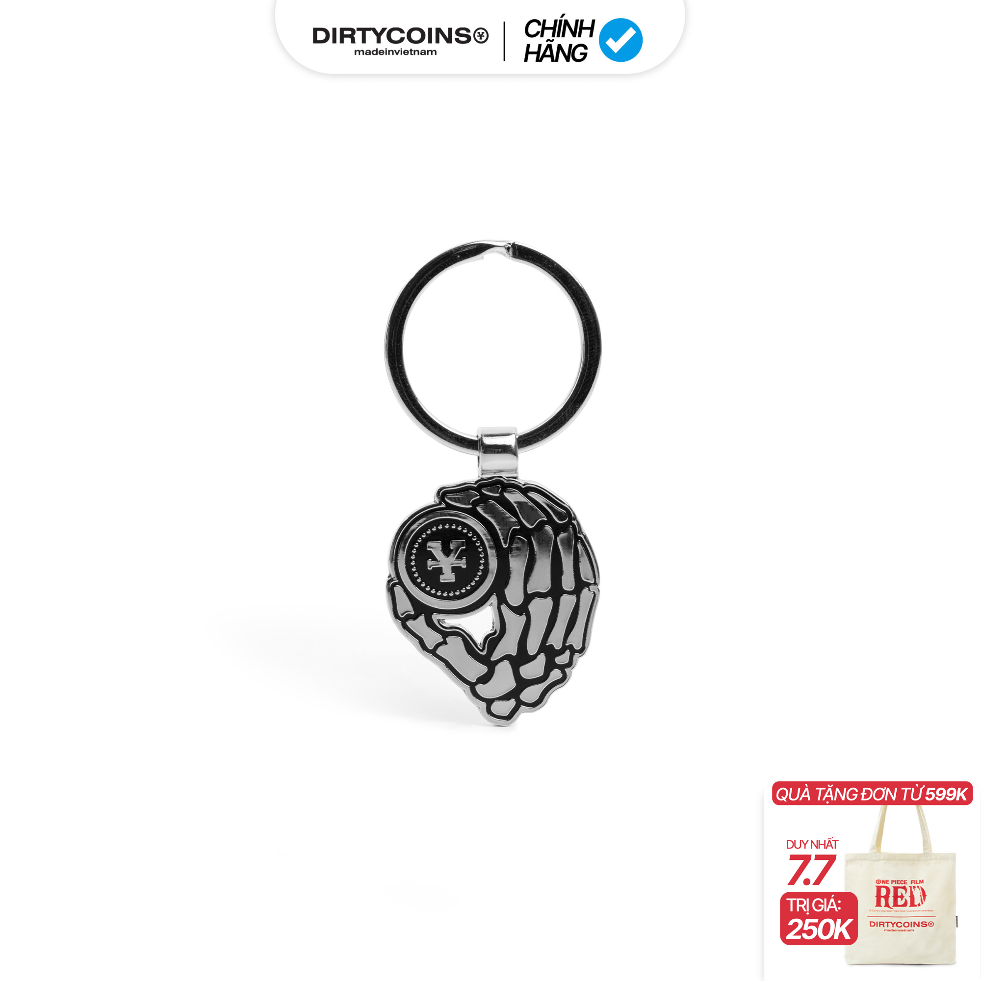 Móc khóa DirtyCoins Logo Pendant