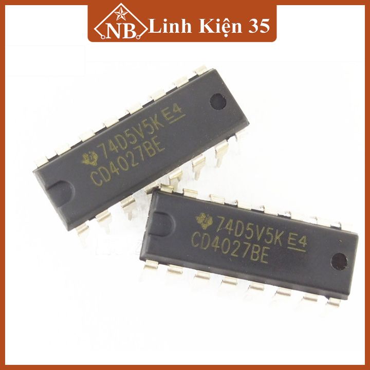 IC CD4027BE DIP16 16 chân cắm