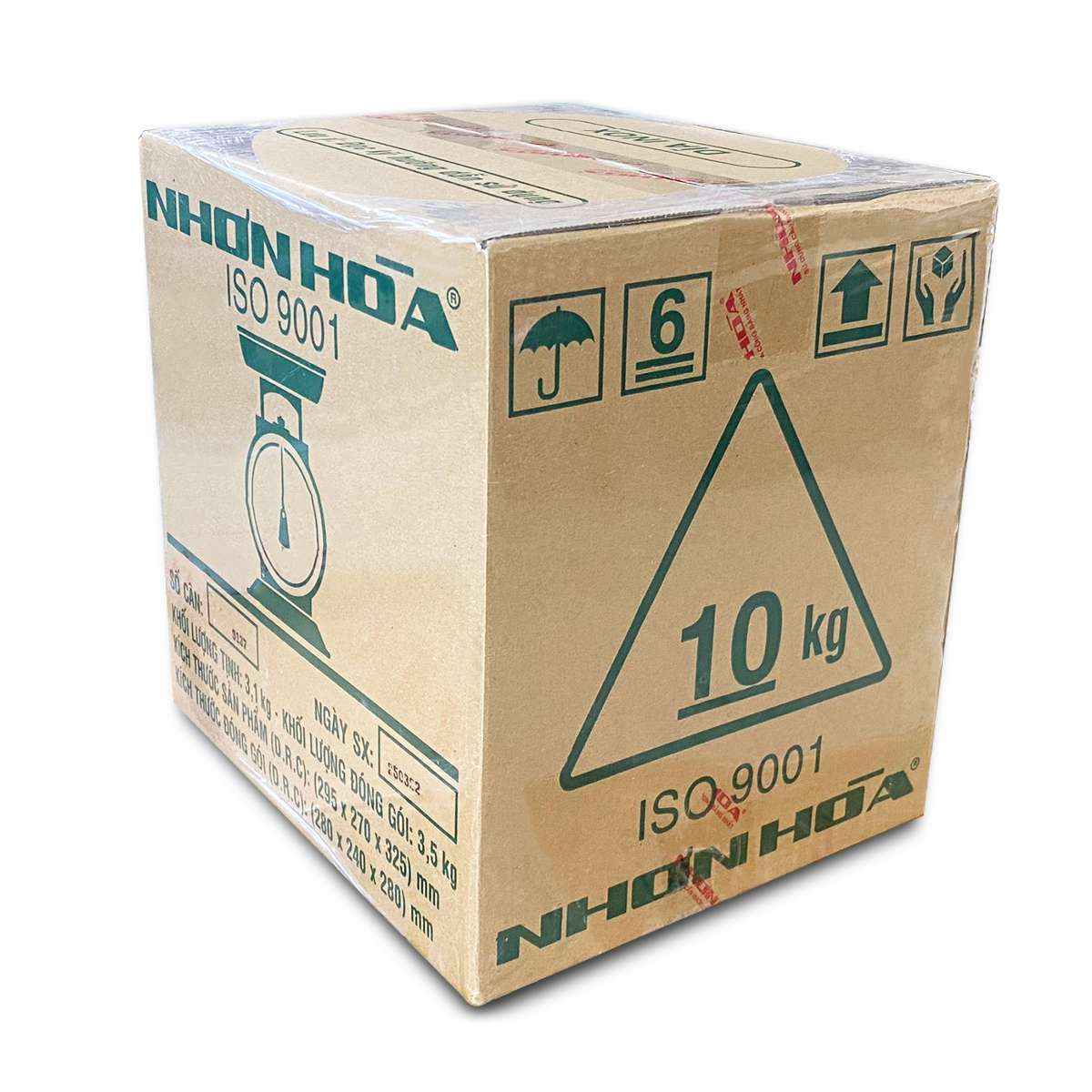 Cân Nhơn Hòa 10 kg mặt số 8 inches