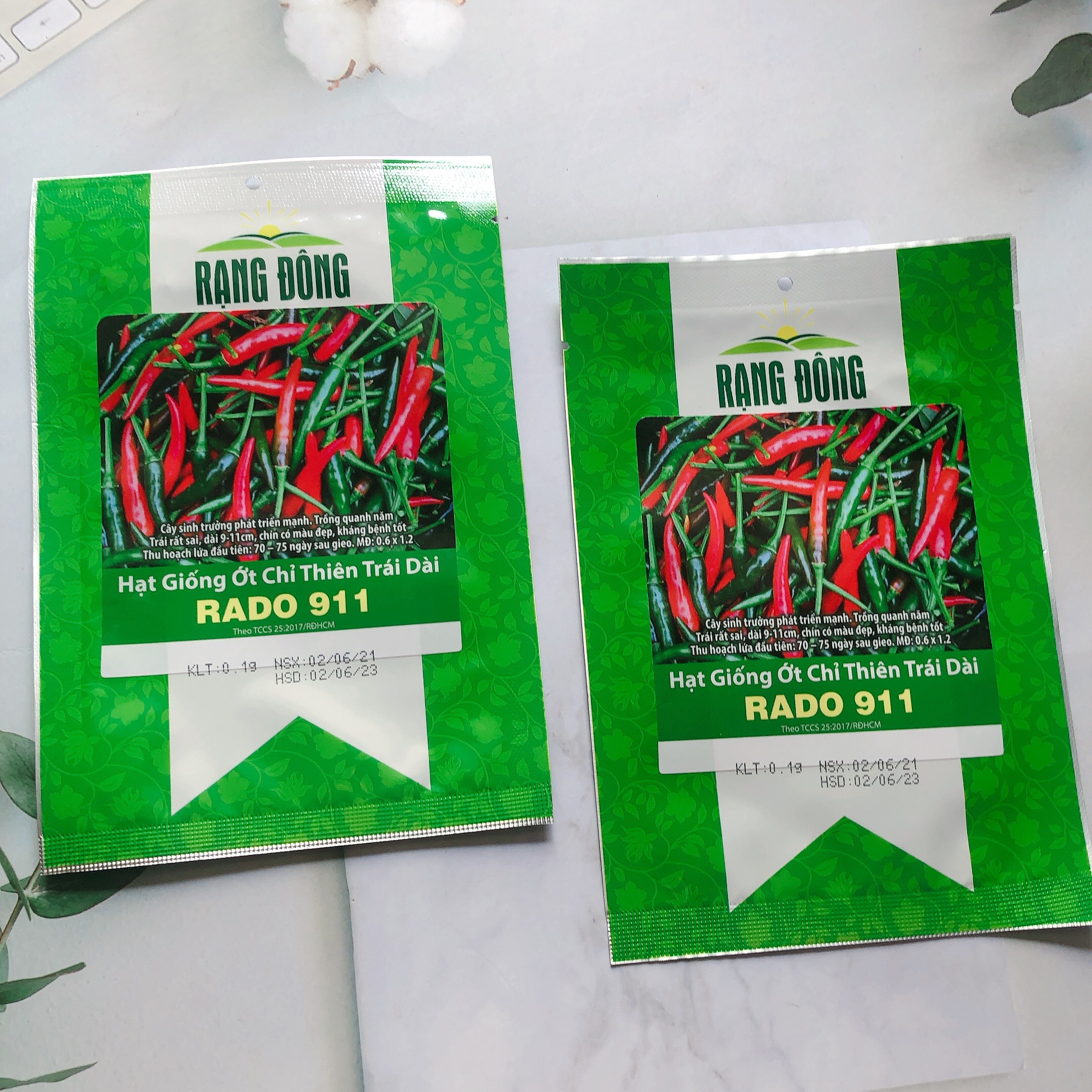 RD Giống ớt chỉ thiên 799 (0.1g)
