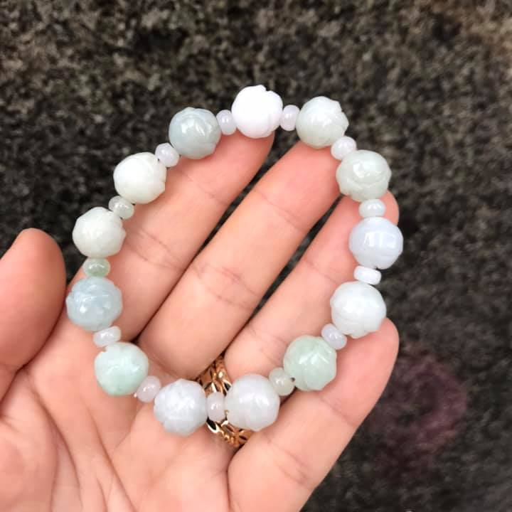 VÒNG TAY LIÊN HOA 10LY MIX KIỂU
