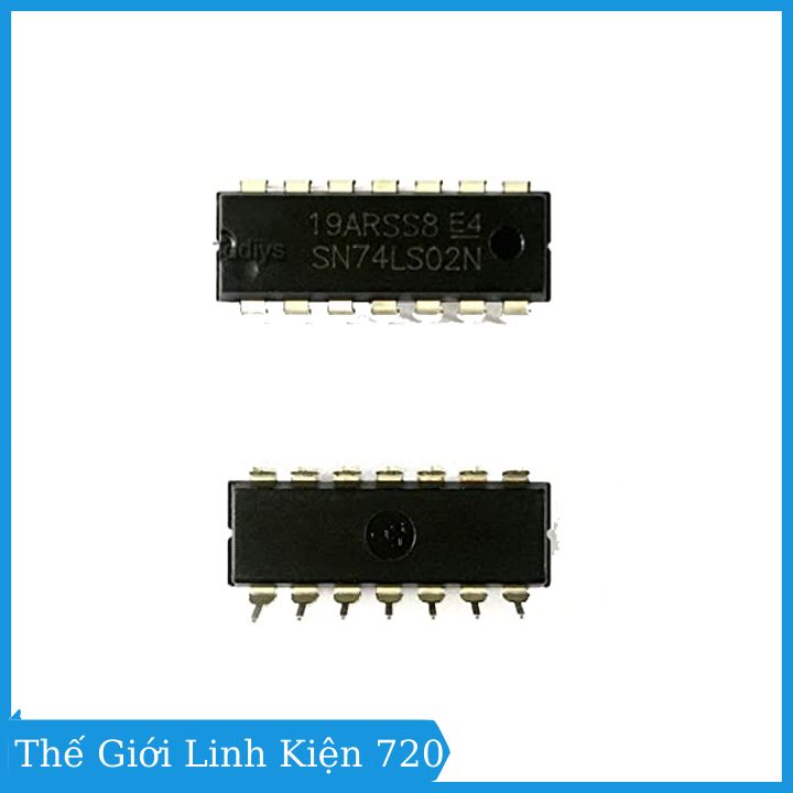 Chíp 74LS02 Quad 2-input NOR Gate DIP14
