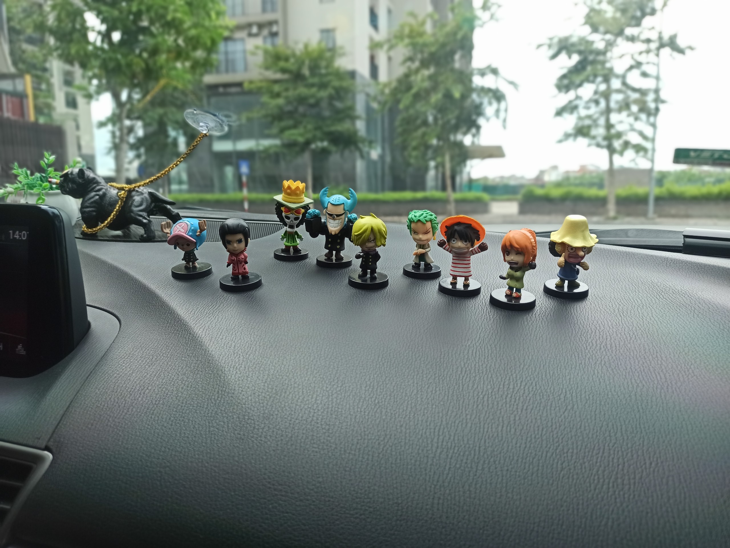 Mô hình One piece trang trí taplo ô tô - nội thất