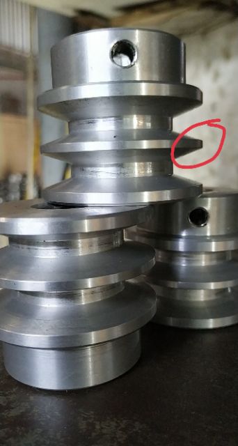[HCM]Buly Nhôm  2 Rãnh Máy Xăng 4Hp_18Hp