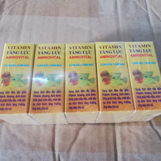 [HCM]Vitamin tăng lực cho cá cảnh