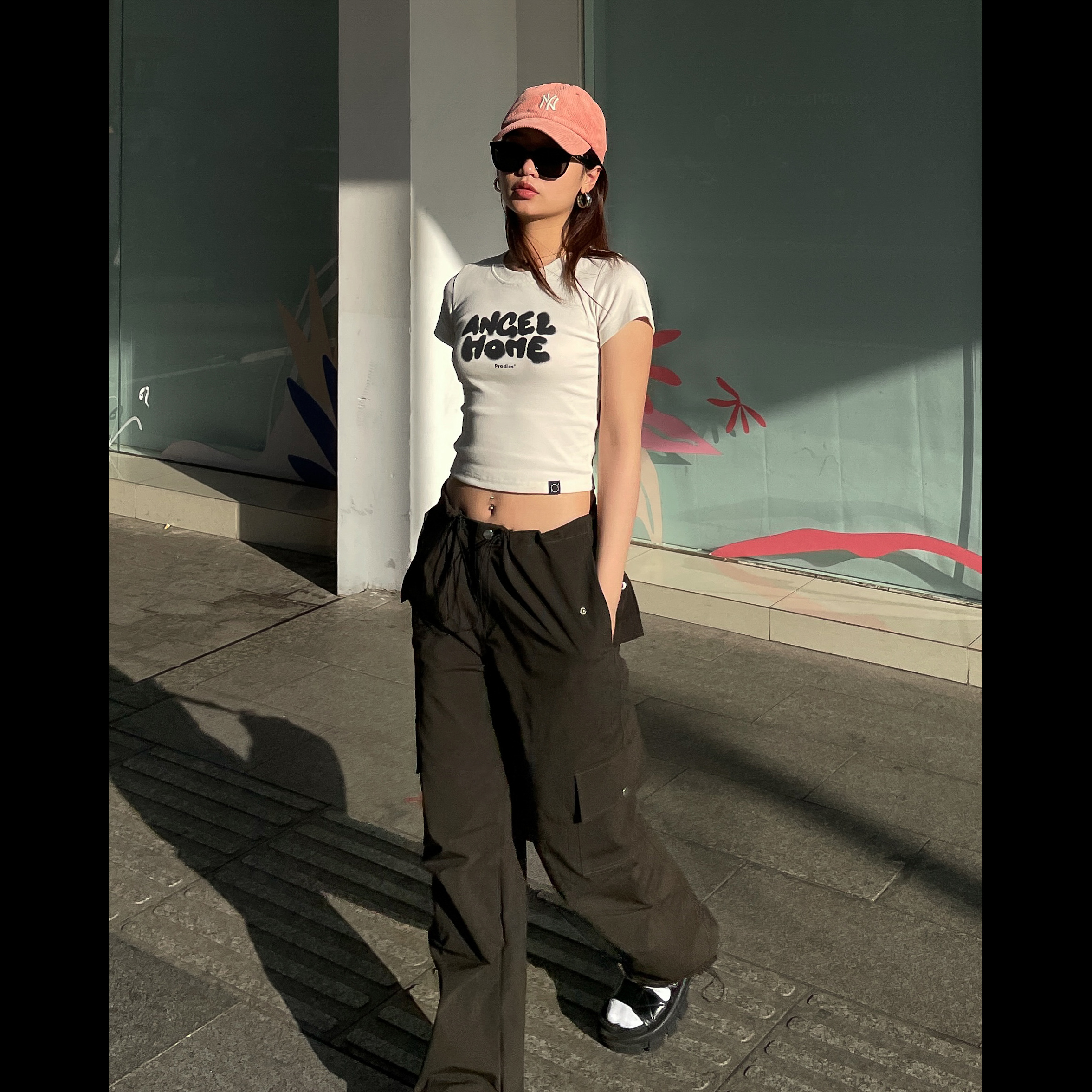Áo Thun Nữ Oh - Babytee PRADIES Blur Angel-Home