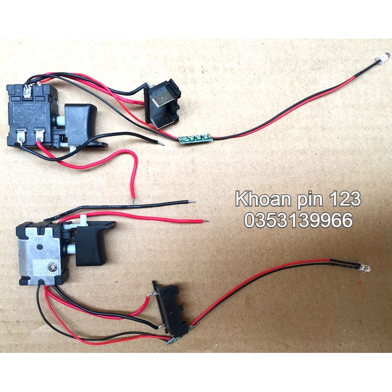 Công tắc máy cưa kiếm 18v - 21v có đèn LED