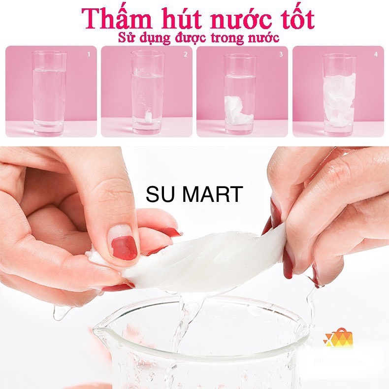Khăn Giấy Nén Hàn Quốc Cao Cấp