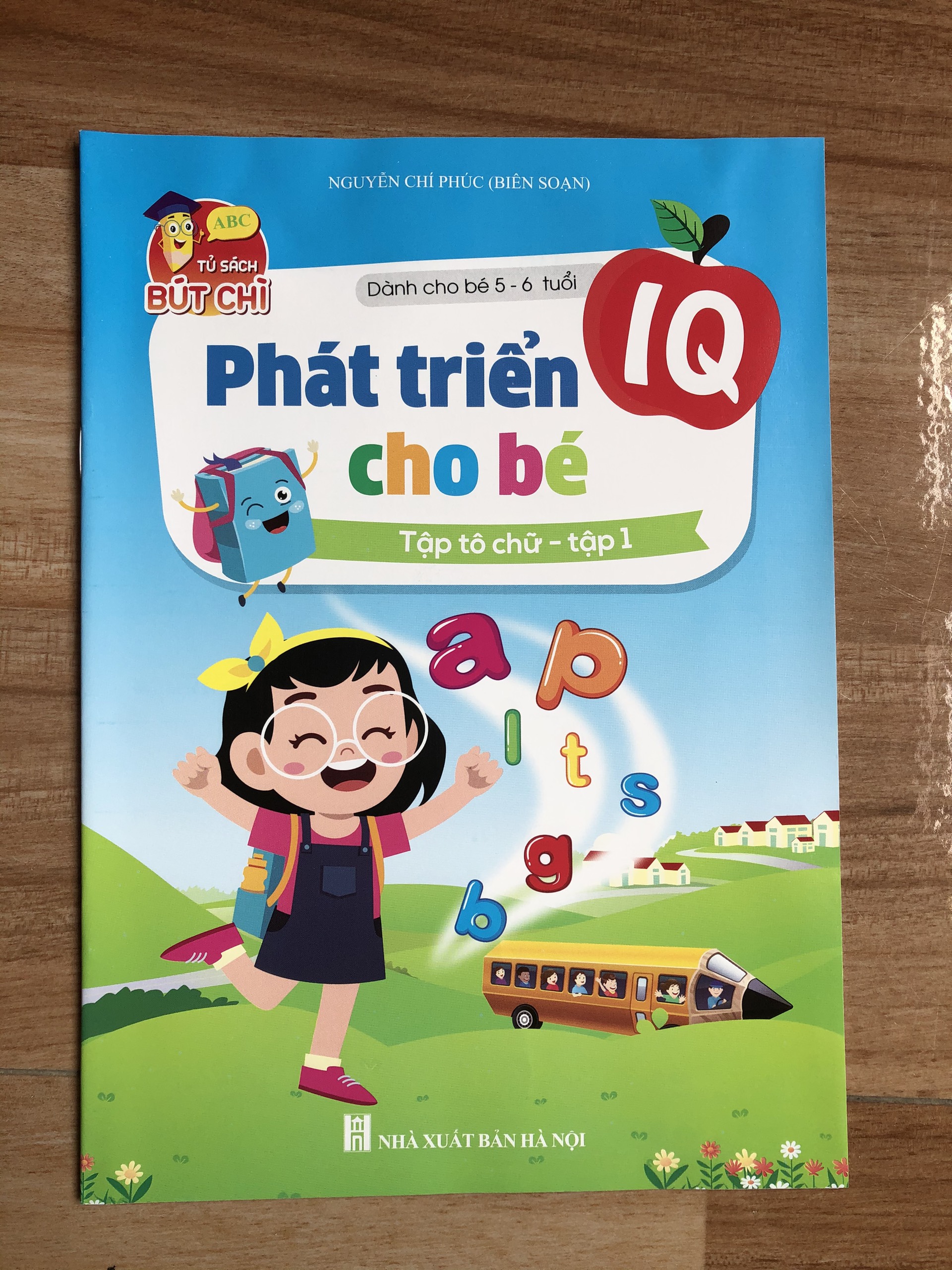 Sách - Phát Triển IQ Cho Bé 5 đến 6 tuổi (Combo 8 quyển)